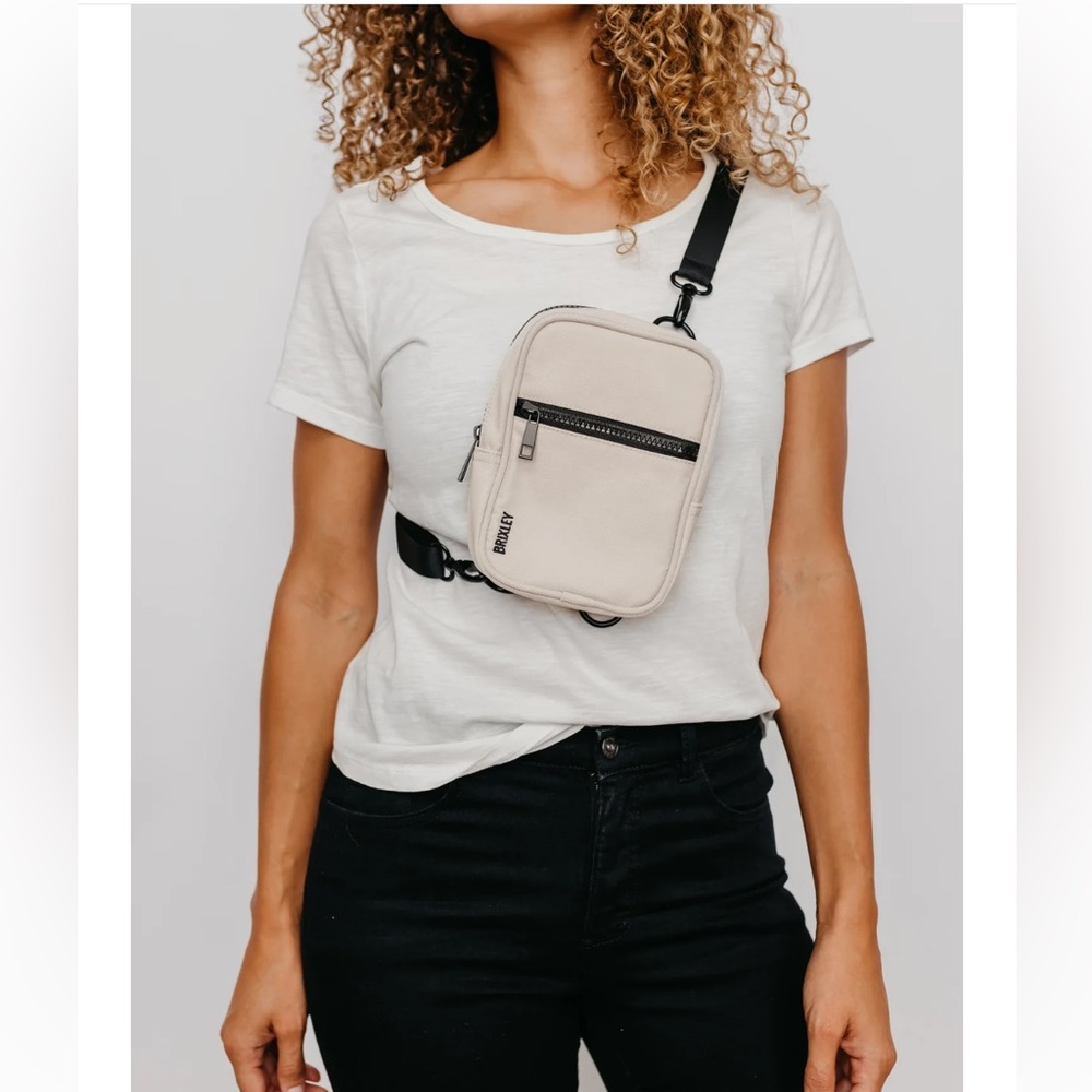Beige Crossbody Bag